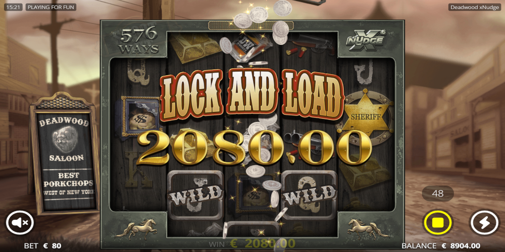 Slot Deadwood lets you catch Big Wins