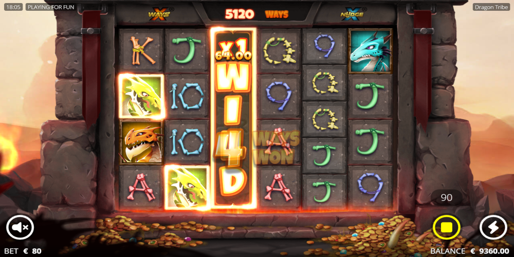 Dragon Tribe slot game Wild