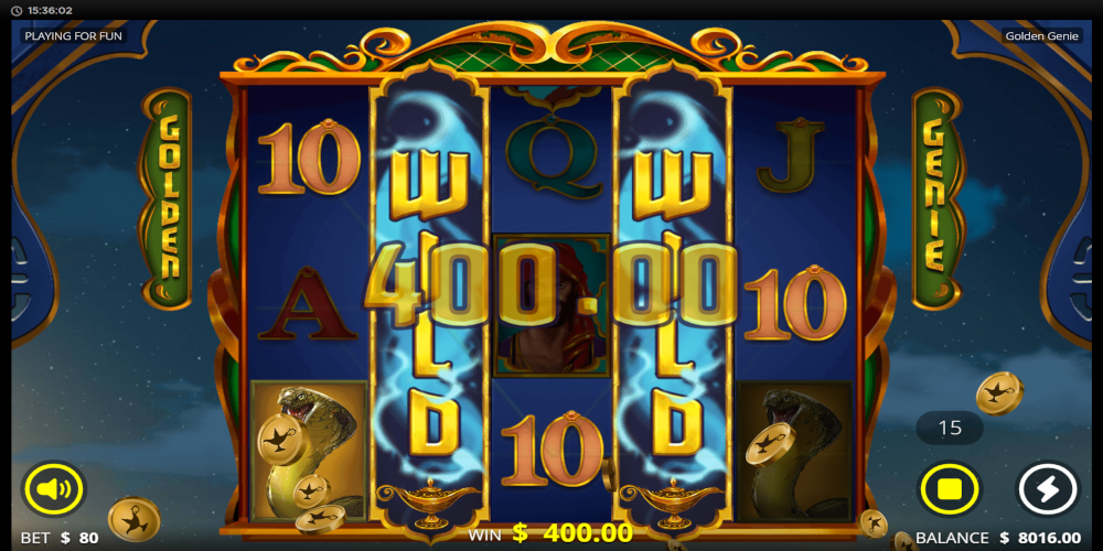 Golden Genie slot game Wild