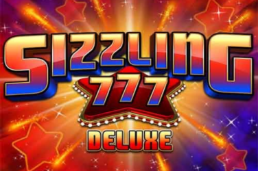 Sizzling 777 Deluxe Spelautomater - Hur man spelar och var man spelar?
