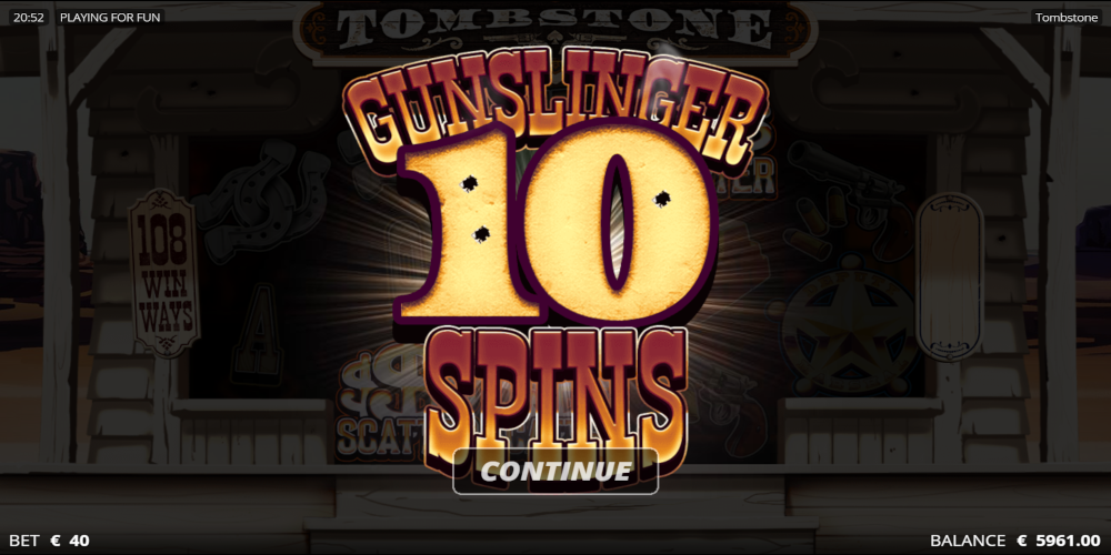 Tombstone Free Spins give you a better chance to catch the Tombstone slot Big Win