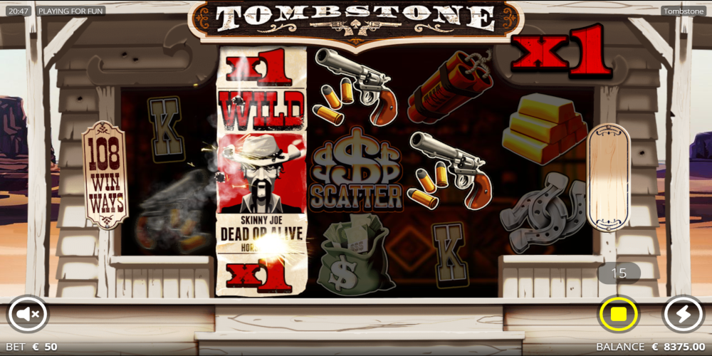 Tombstone slot casino game is unique product by Nolimit City