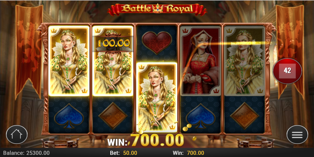 Battle Royal slot game Profitable Symbol