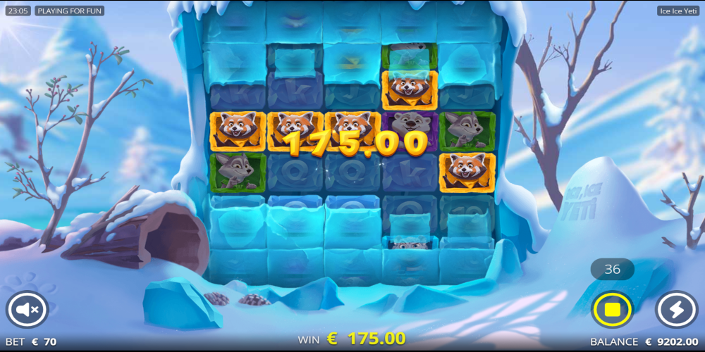 Ice Ice Yeti slot game Gameplay