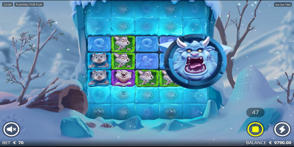 Ice Ice Yeti slot game Respin