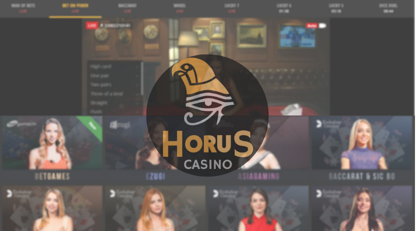horus casino live casino - blackjack game providers450