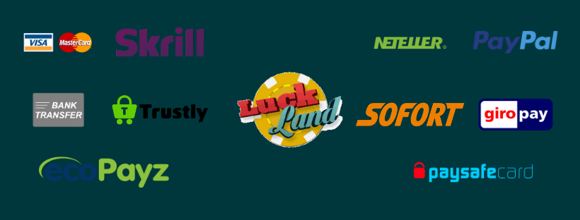luckland casino review - luckland payment options