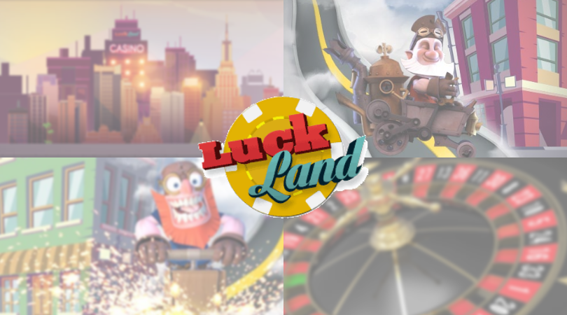 luckland casino review - front page