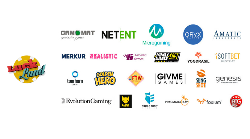 luckland casino review - luckland app slot software providers