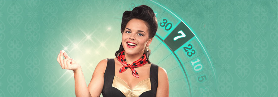 777 online casino - lady playing roulette