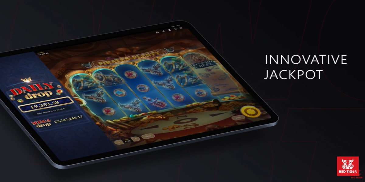 Online casino Red Tiger feature - innovative Jackpots
