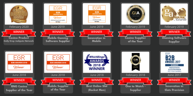 10 Red Tiger Gaming slots Awards for the perfect job in the industry