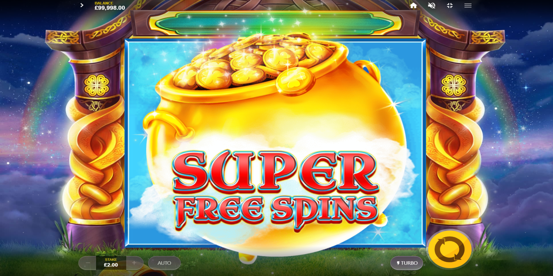 Mega Free Spins feature - Red Tiger Slot demo gameplay