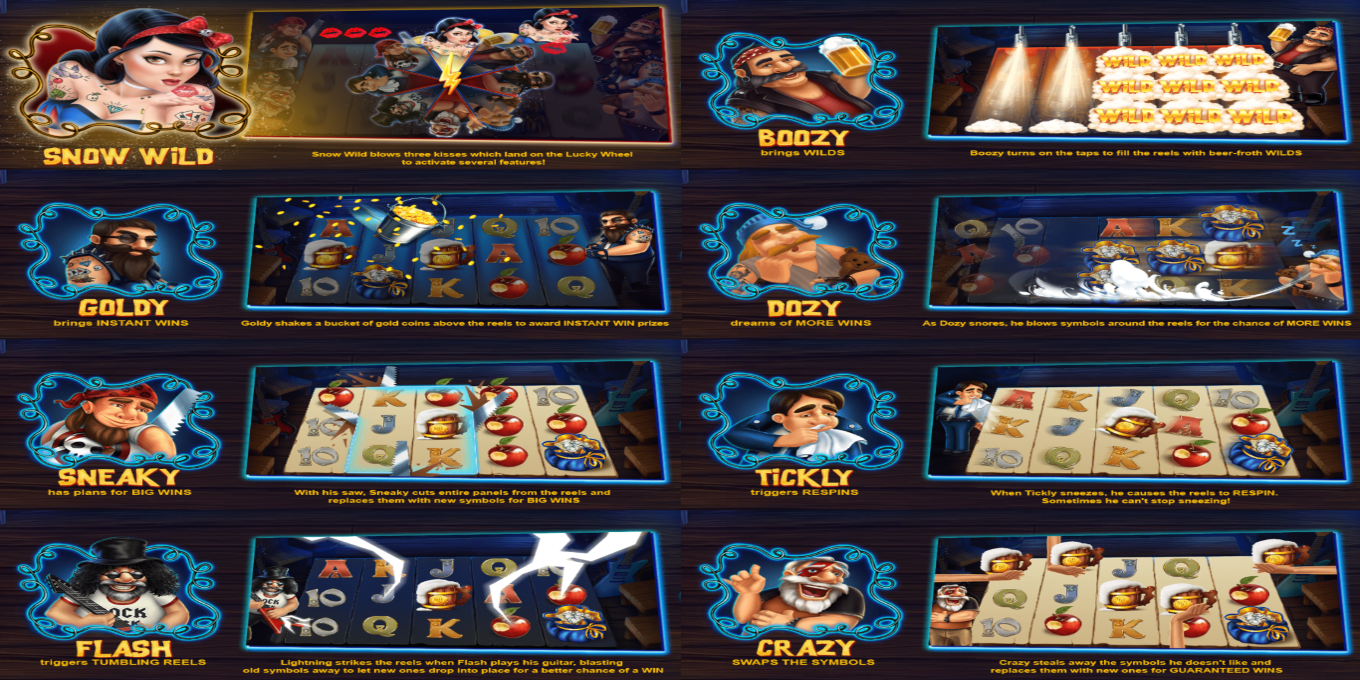 7 different Bonus games - Red Tiger Free Slots