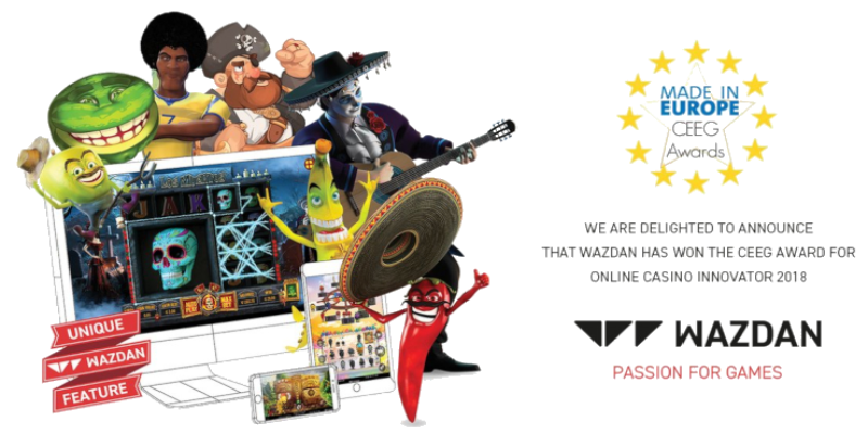 Wazdan Holding Limited Award - Online Casino Innovator 2018