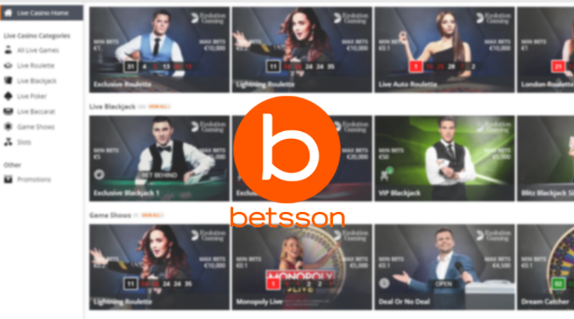 betsson live casino - roulette blackjack dream catcher