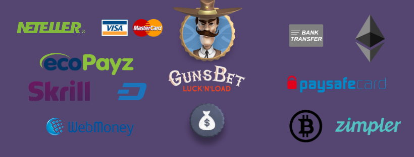 gunsbet withdrawal - payment options skrill neteller bitcoin