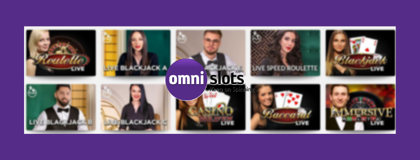 omni slots live casino - blackjack roulette