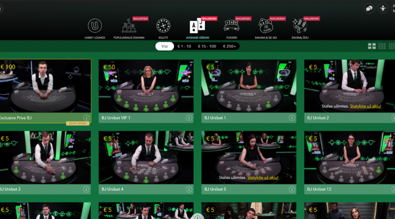 unibet casino blackjack - unibet blackjack - unibet live blackjack - live blackjack unibet