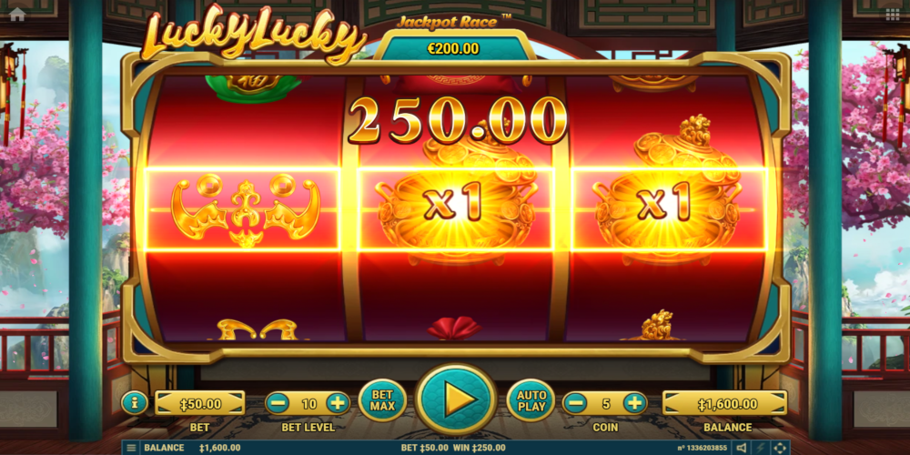 Lucky Lucky casino slot game Wild