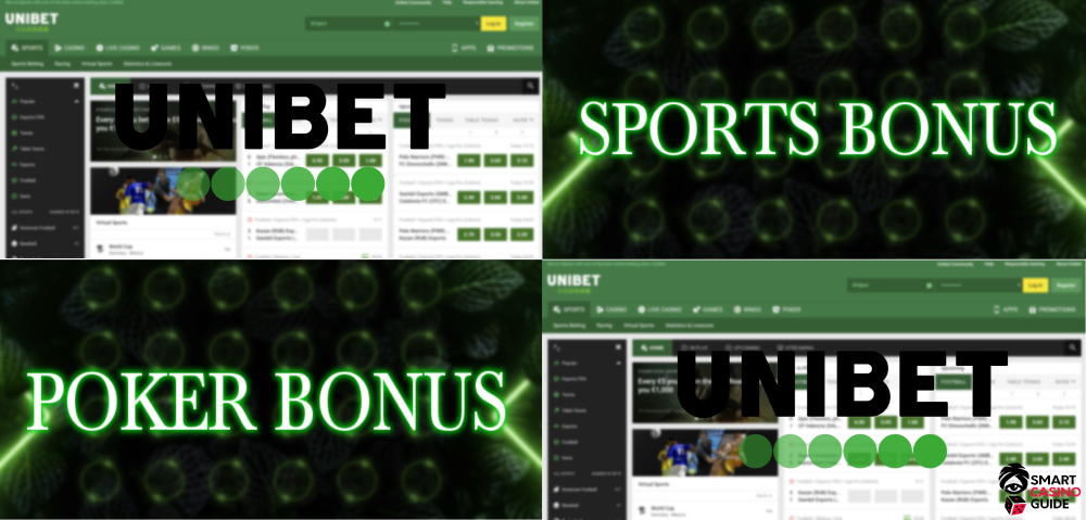 Unibet sports and poker bonus