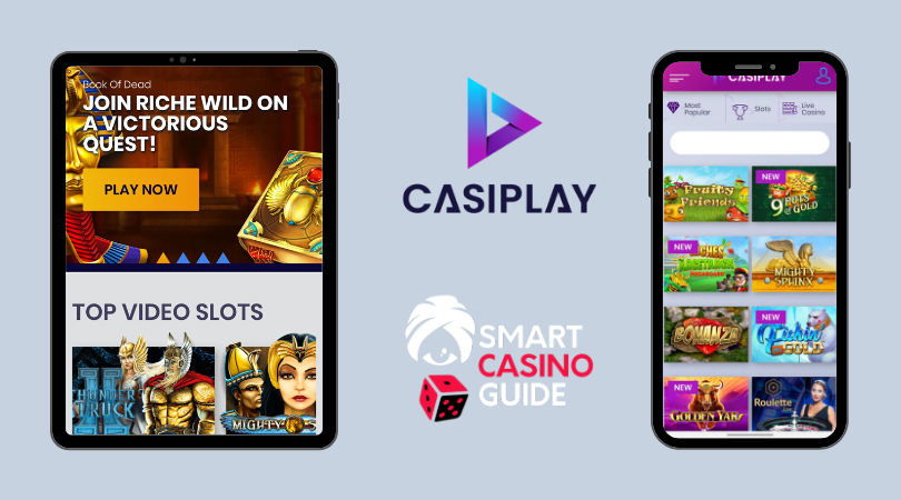 casiplay mobile - casiplay app - smartcasinoguide