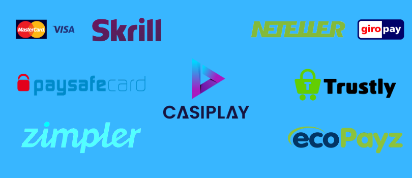 casiplay payment methods - skrill neteller ecopayz trustly