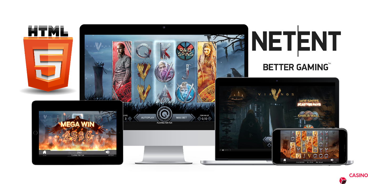 NetEnt Casino HTML5 lets play them games on all type devices