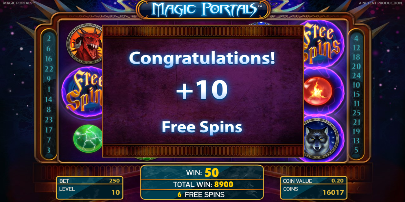NetEnt Bonus - Slots Free Spins Feature