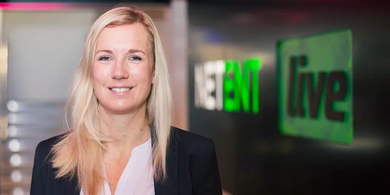 Therese Hillman NetEnt CEO - background NetEnt Live dealer casino games feature