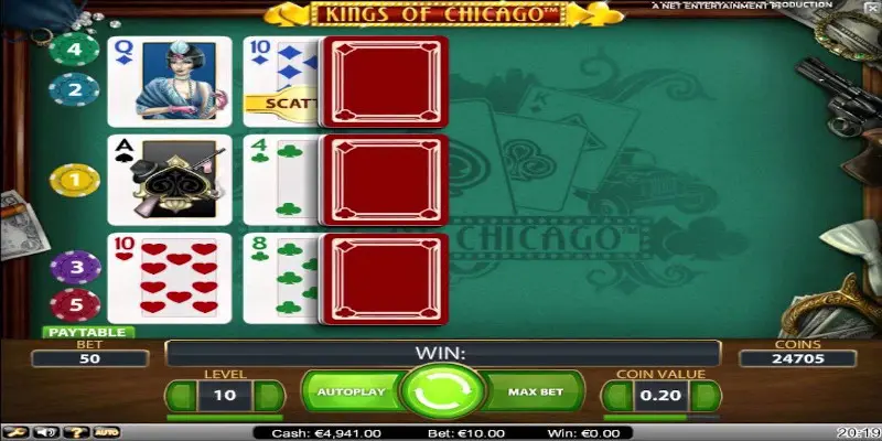 Kings of Chicago slot game let you get the best slot payouts online