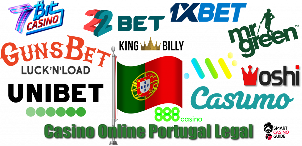 Casino Online Portugal Legal, casinos online logotypes, Portugal flag