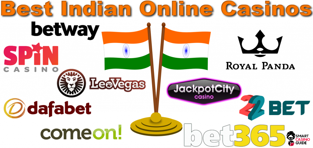 best Indian online casinos with logotypes