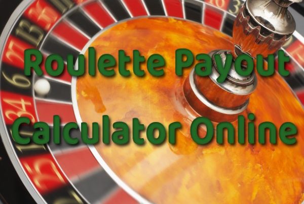 roulette table odds and payouts