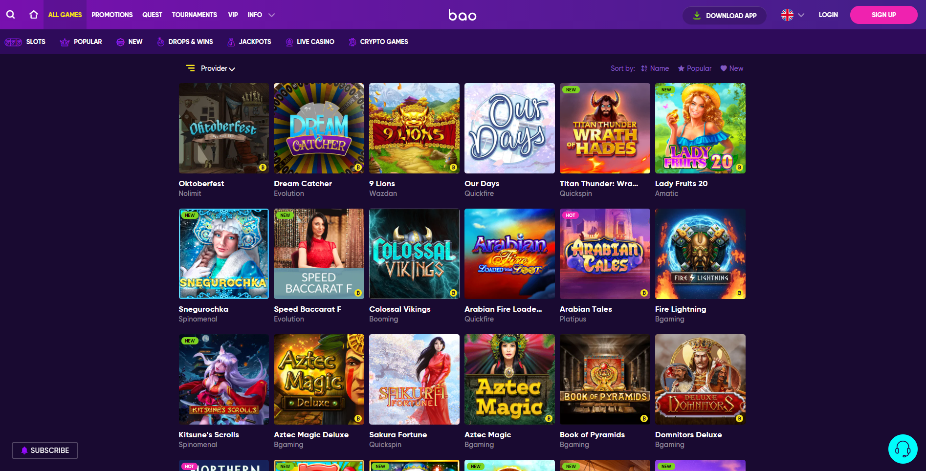 bao casino games slots live casino sakura fortune wrath of hades 9 lions aztec magic