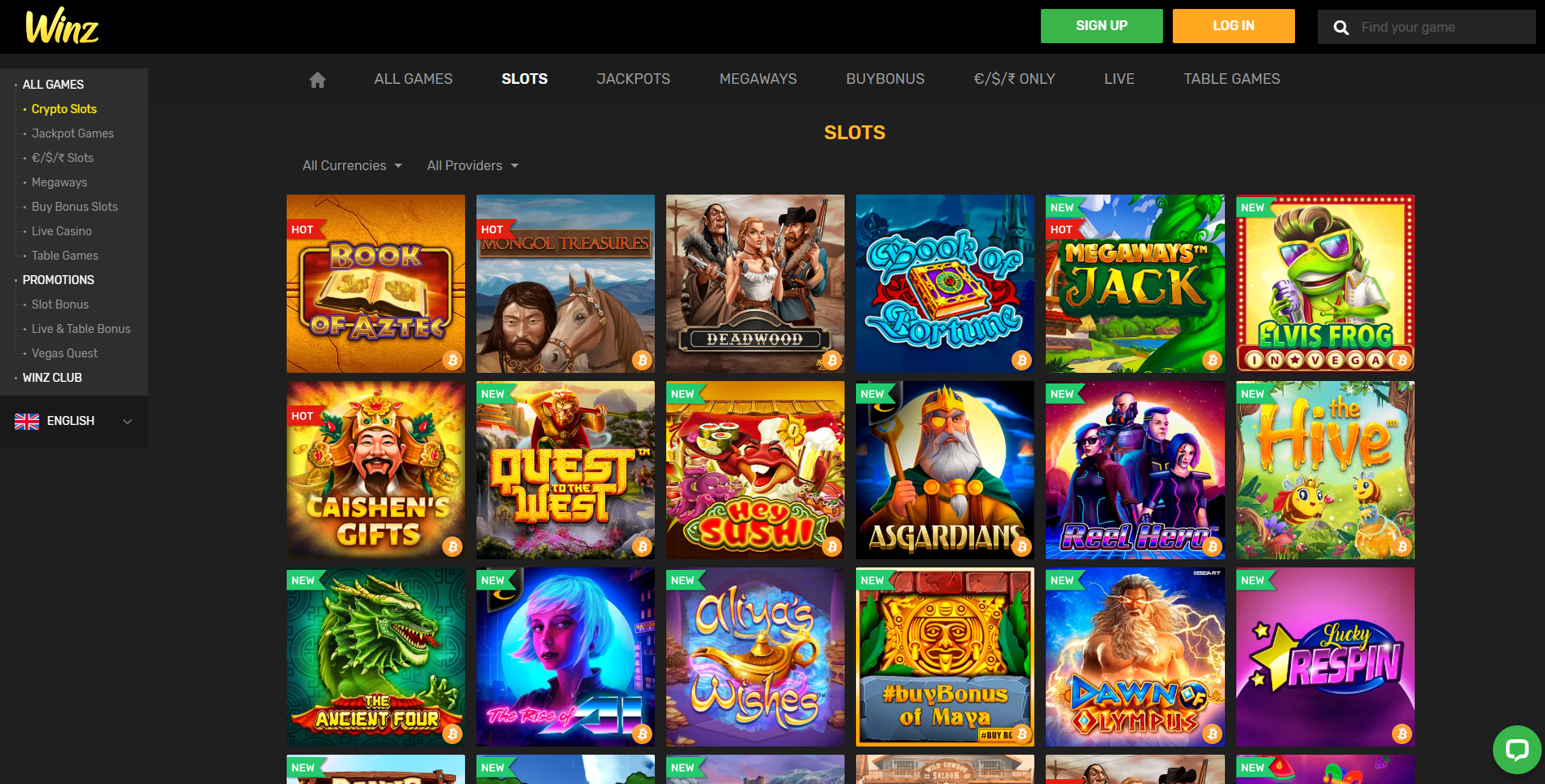 winz casino games book of aztec deadwook elvis frog quest west lucky respin