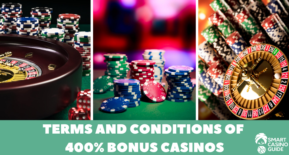 400percent Casino Bonuses In the South Africa ️ September