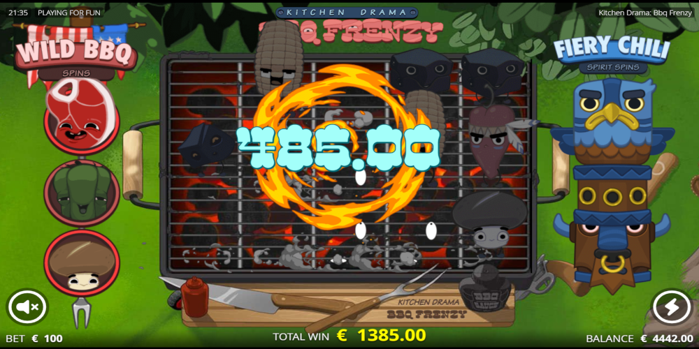 BBQ Frenzy slot game Gameplay