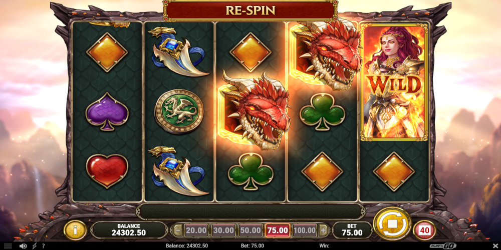 Dragon Maiden slot game Gameplay
