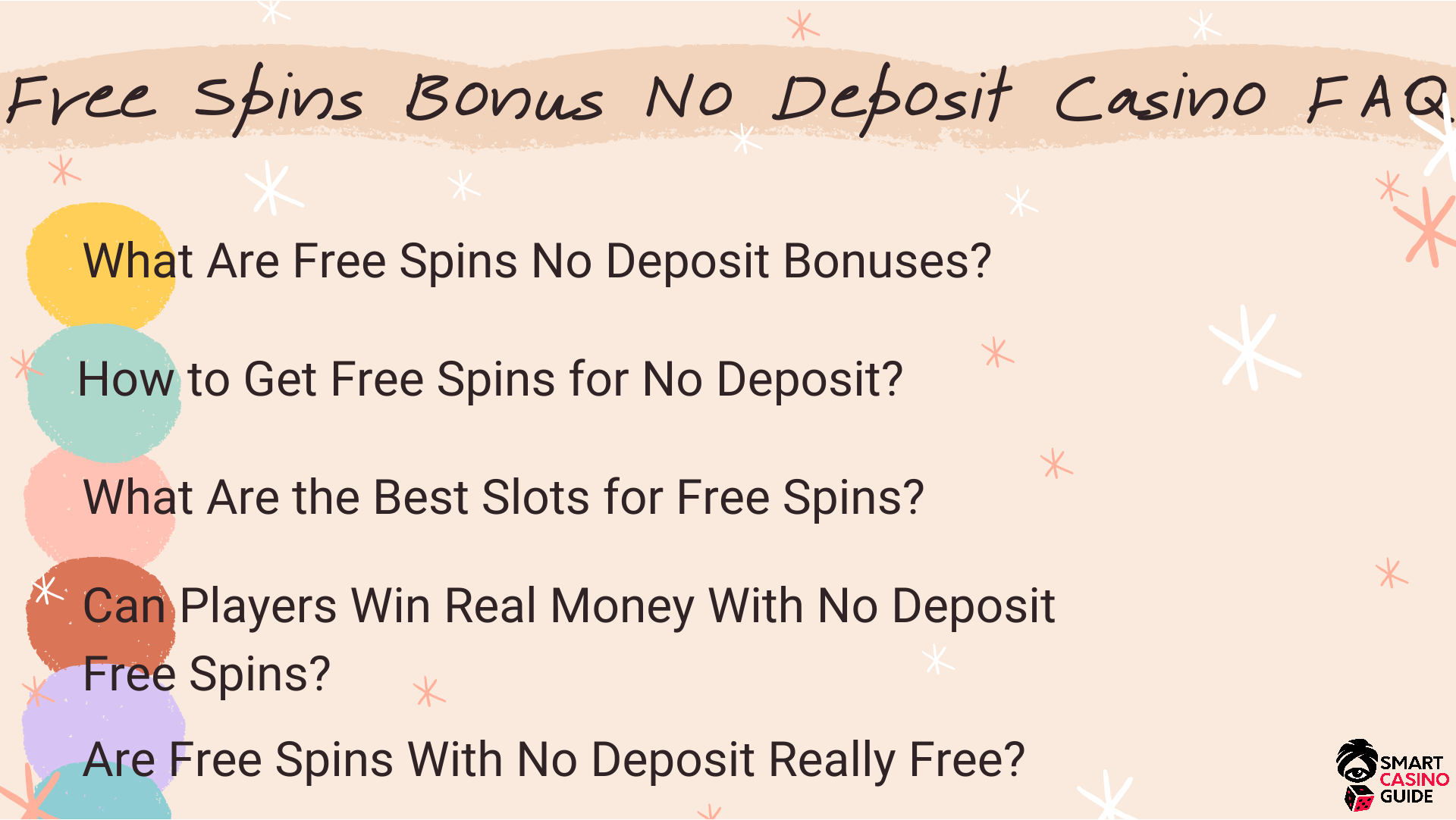 Free Spins No Deposit Casinos 2021 10 20 50 100