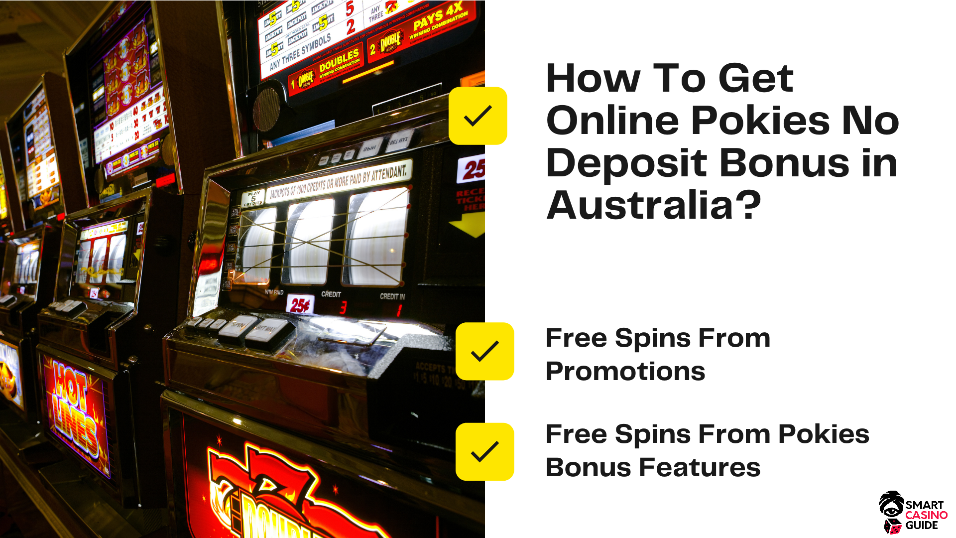 Online Pokies No Deposit Bonus Australia