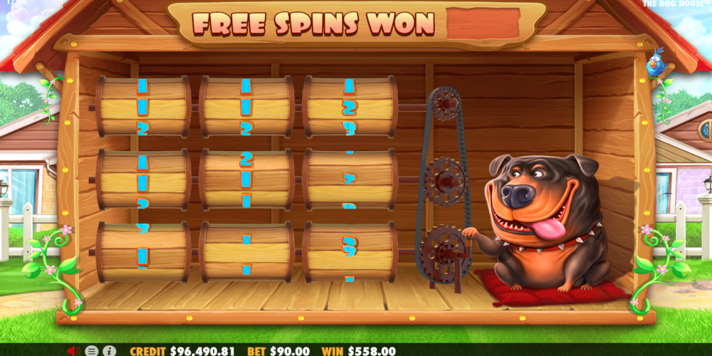 The Dog House slot game Bonus
