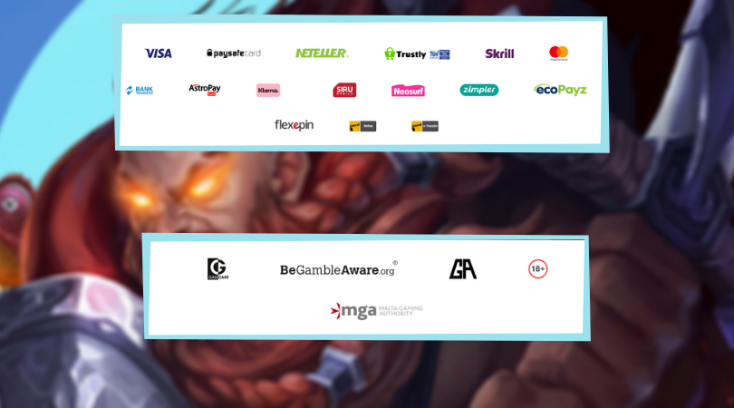 scatters payment methods visa paysafe card mastercard trustly neteller skrill mga