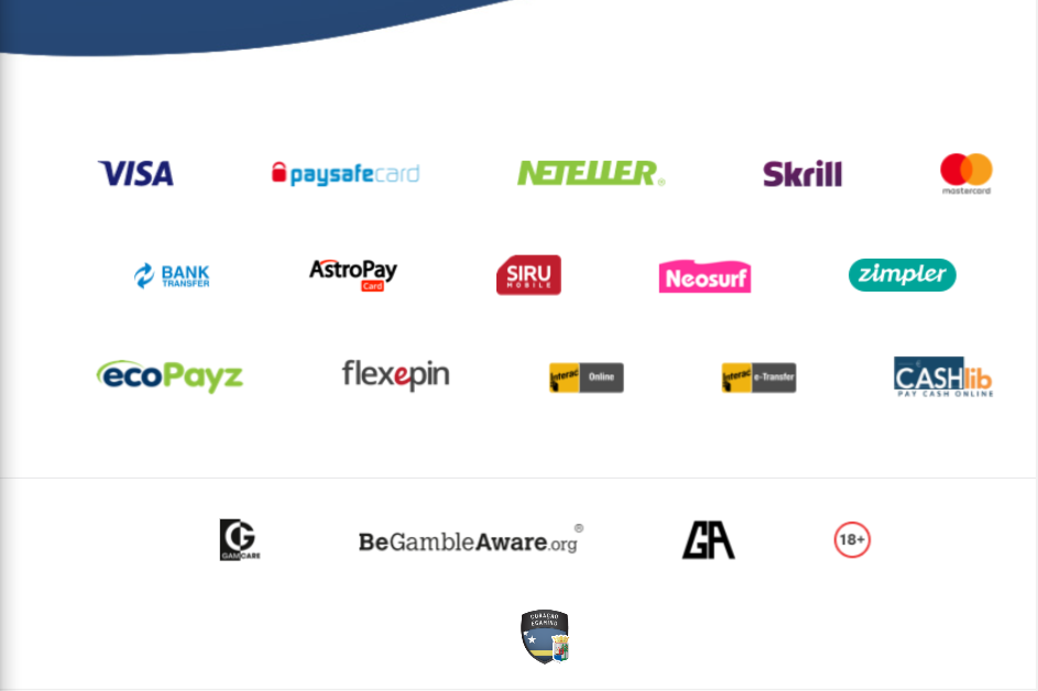 stickywilds payment methods visa paysafecard neteller skrill mastercard curacao