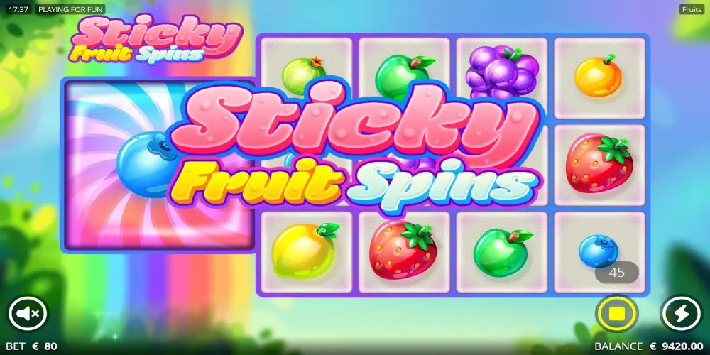 Fruits slot machine Sticky Fruit Spins