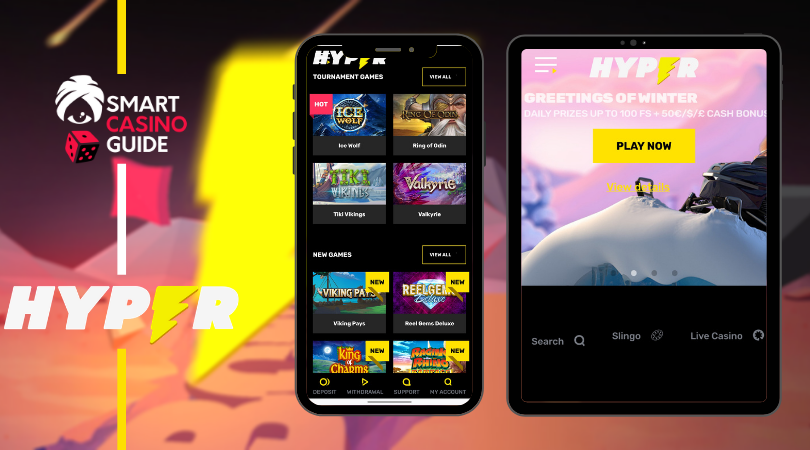 hyper casino mobile app ios android