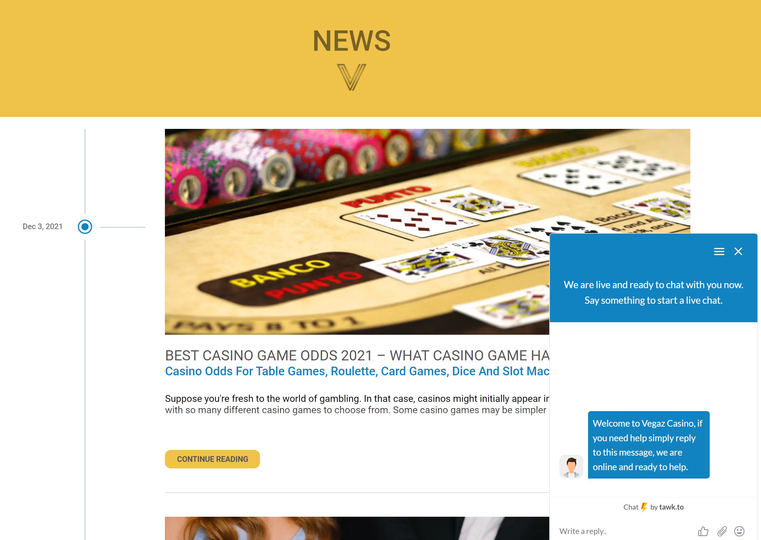 vegaz casino live chat blog customer support best casino game odds