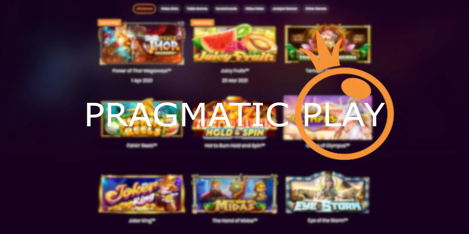 Pragmatic Play slots Over 200 online games