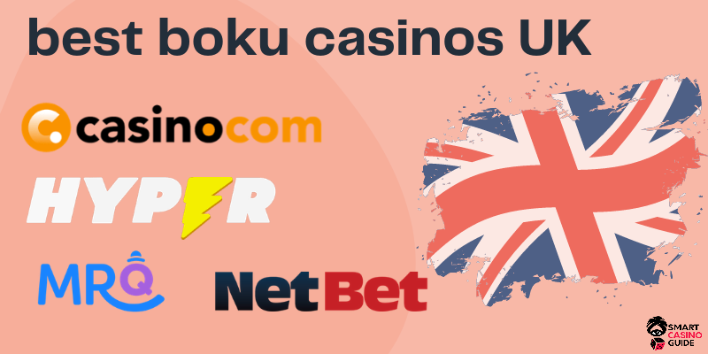 best new boku casinos uk 2026 - 4 gambling sites with logos