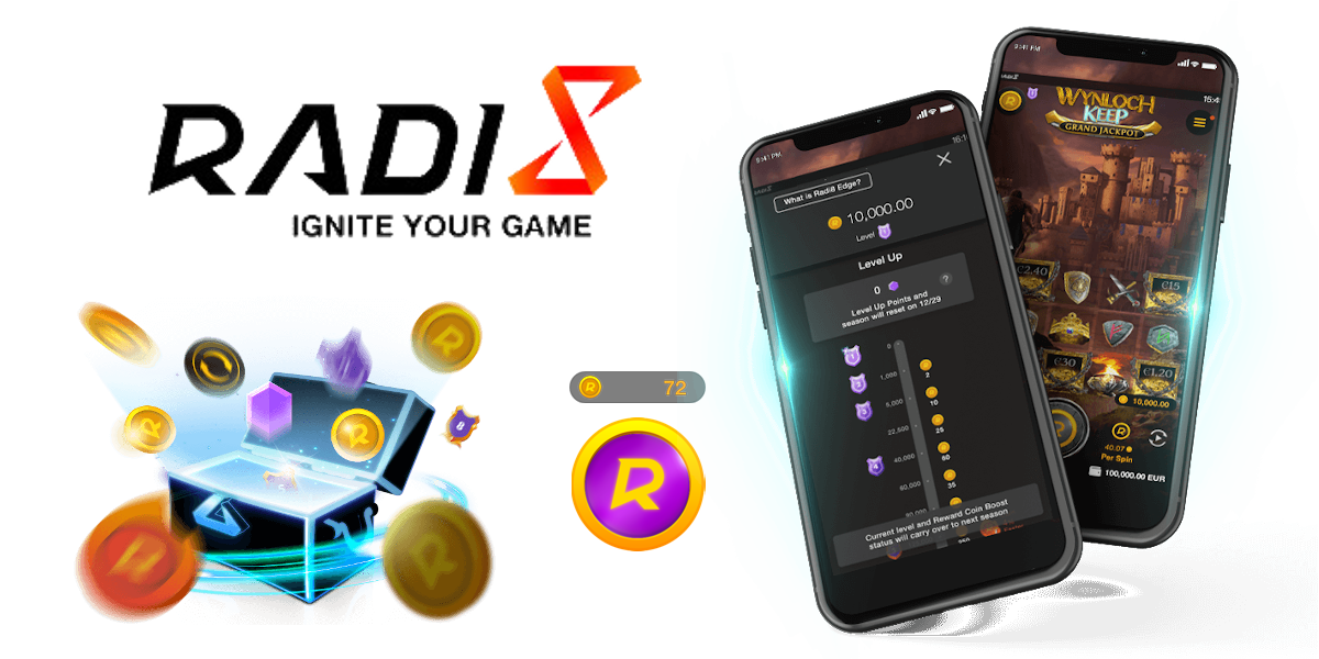 Genesis Gaming slots Radi8 games feature